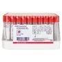 BD Vacutainer ® Serum buisjes PET, stollingsactivator, papieren etiket,Hemogard sluiting, stop kleur: rood | 16 x 100 mm | 10 ml